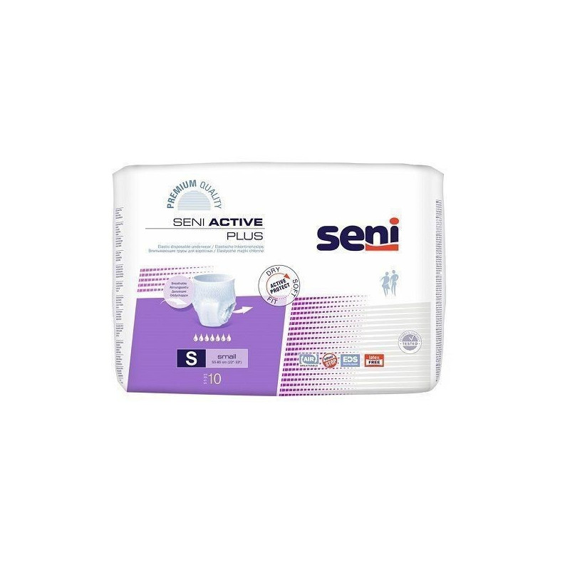 Piel-m. SENI ACTIVE PLUS Small, 10 sztuk