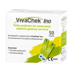 VivaChek Ino Test paskowy, 50 pasków