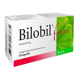 Bilobil Forte 80 mg, 60 kapsułek