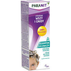 Paranit Szampon leczniczy likwidujący wszy i gnidy ,100 ml