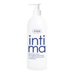 Ziaja Intima kremowy płyn do higieny intymnej z kwasem hialuronowym, 500 ml