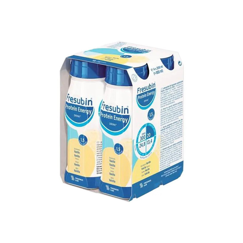 Fresubin Protein Energy Drink o smaku waniliowym, 4x200ml