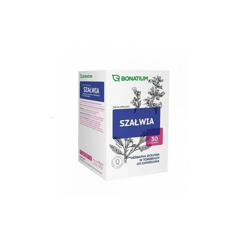 Bonatium Szałwia, herbatka ziołowa,  30 saszetek