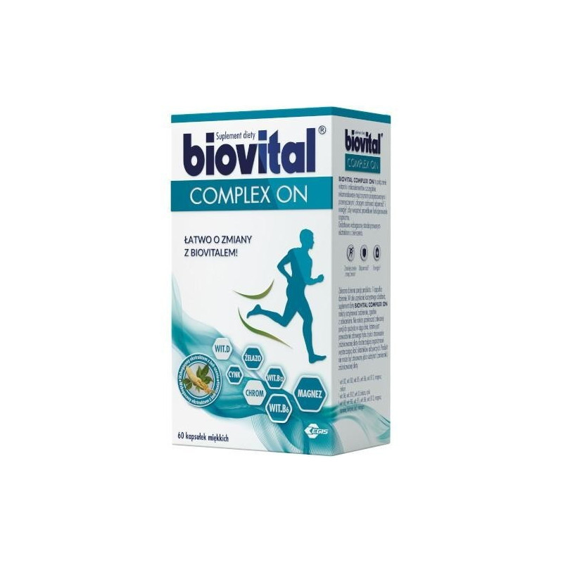 Biovital Complex ON, witaminy, 60 kapsułek