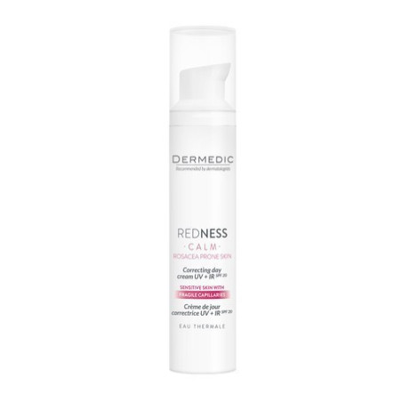 Dermedic Redness Calm krem korygujący na dzień UV+IR, 40 ml