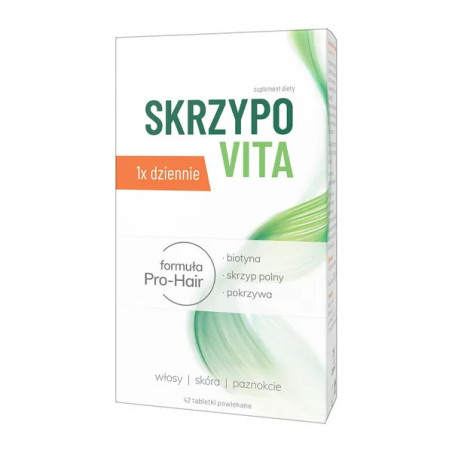 Skrzypovita 1 x dziennie Biotyna Complex, tabletki powlekane, 42 sztuki