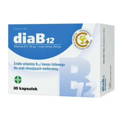 DiaB12, kapsułki twarde, 30 sztuk