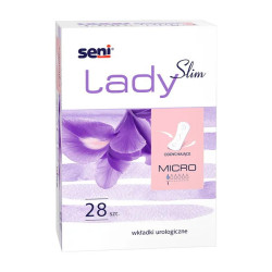 Seni Lady Slim Micro, wkładki urologiczne, 28 sztuk