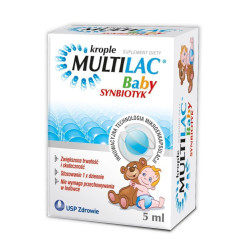Multilac Baby Synbiotyk, 5 ml, krople