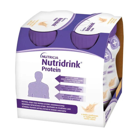 Nutridrink Protein smak waniliowy, 4x125 ml