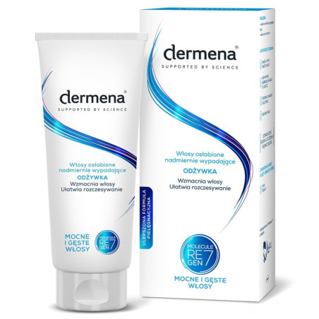 Dermena Hair Care, odżywka do włosów wzmacniająca i ułatwiająca rozczesywanie, 200 ml