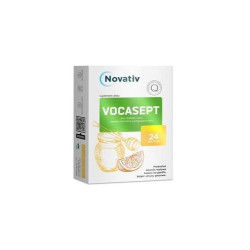 Novativ Vocasept, 24 pastylek do ssania