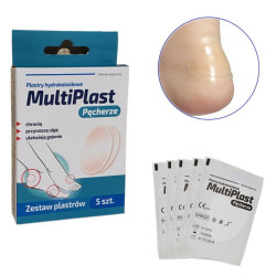 Plastry hydrokoloidowe MultiPlast Pęcherze, 5 sztuk