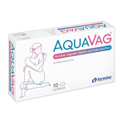 Aquavag, globulki dopochwowe, 10 sztuk
