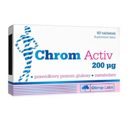 Olimp Chrom Activ, 200 µg, tabletki, 60 sztuk