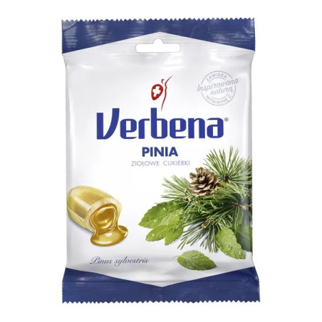 VERBENA Ziołowe cukierki Pinia, 60 g