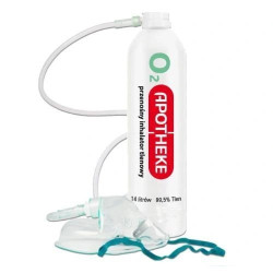 Tlen inhalacyjny Apotheke, 14L, bezwonny, 750 ml