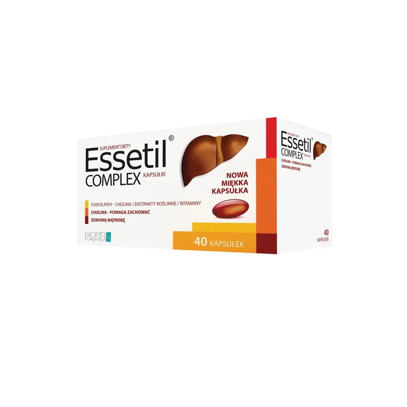 Essetil complex, kapsułki miękkie, 40 sztuk