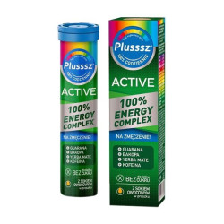 Plusssz Active 100% Energy Complex 20 tabletek musujących