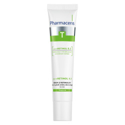 PHARMACERIS T KREM Z RETINOLEM na trądzik wieku dorosłego na noc pureRETINOL 0.3, 40 ml