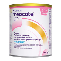 Nutricia Neocate LCP,żywność specjalnego przeznaczenia medycznego, 400 g