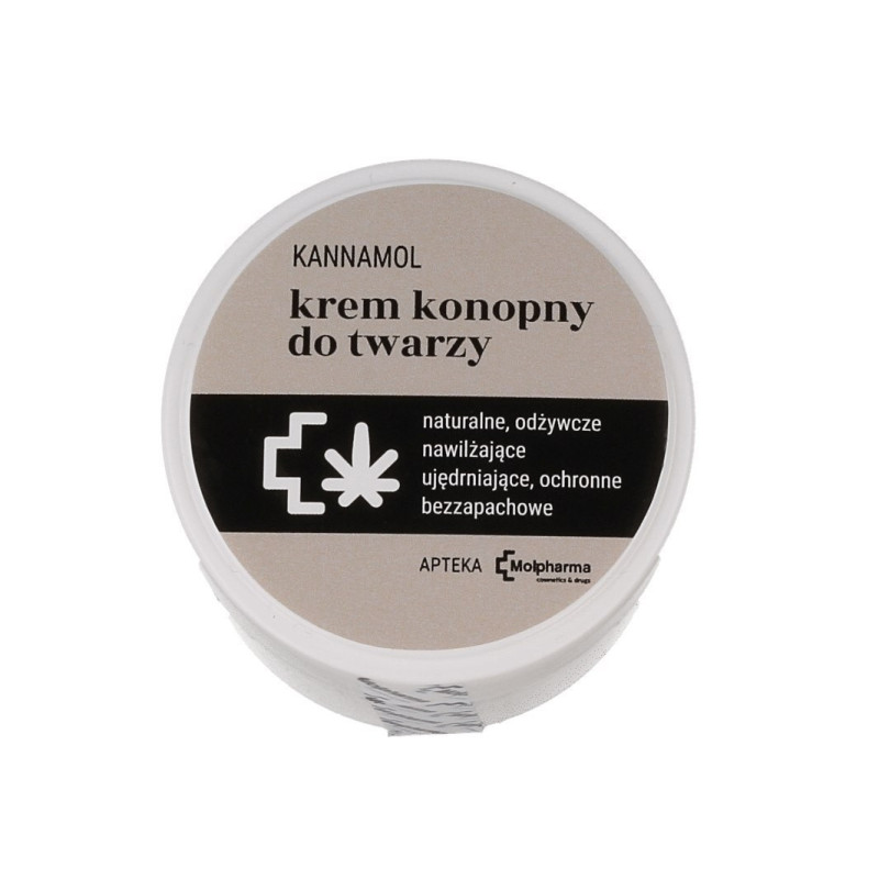MOLPHARMA Konopny krem do twarzy mini, 10 ml