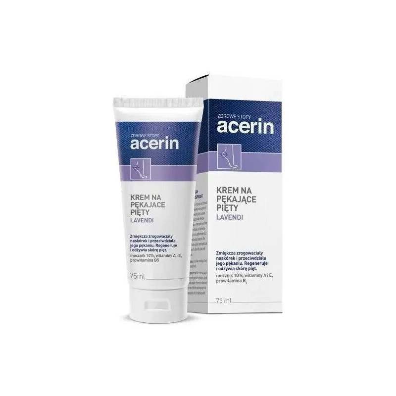 Acerin Lavendi Krem Do Stóp Na Popękane Pięty, 75 ml