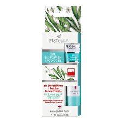 Flos-Lek Pharma, żel do powiek i pod oczy, ze świetlikiem i babką lancetowatą, 15 ml