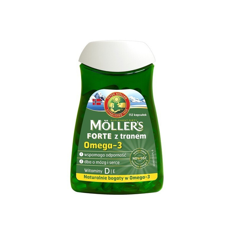 Mollers Forte 112 kapsułek