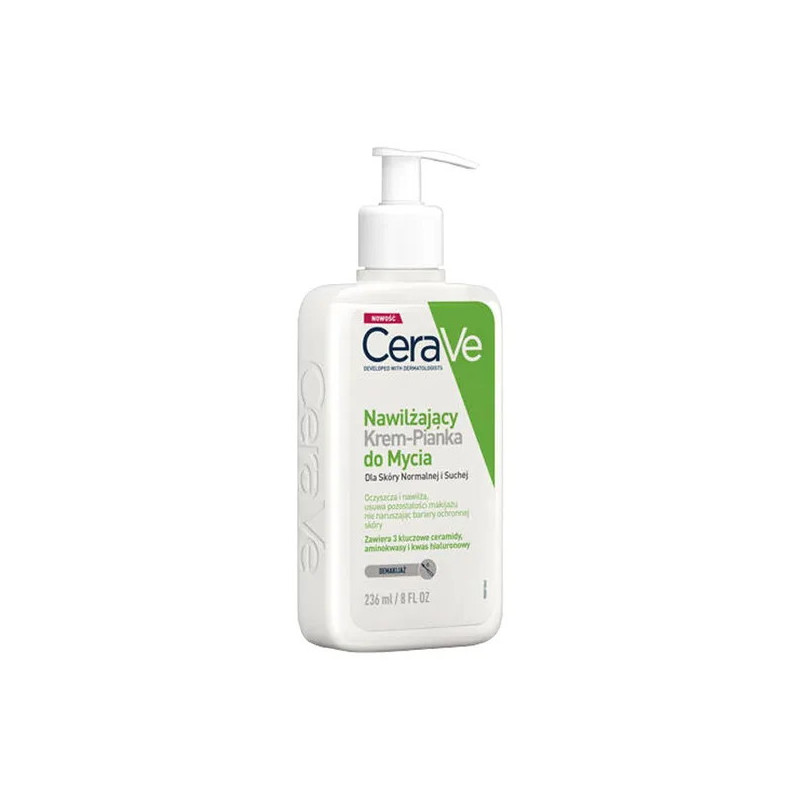 CeraVe, krem-pianka do mycia, 236 ml