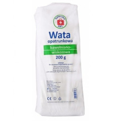Wata opatrunkowa bawełniano-wiskozowa, 200 g (Apteczka ABC)