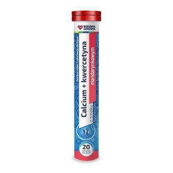 Rodzina Zdrowia Calcium + kwercetyna, 20 tabletek musujących