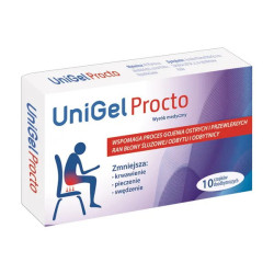 UniGel Procto, czopki, 10 sztuk