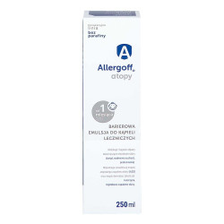 Allergoff, barierowa emulsja do kąpieli leczniczych, 250 ml