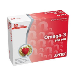 APTEO Omega-3 500 mg, 60 kapsułek
