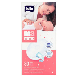 Bella Mamma, wkładki laktacyjne z przylepcem, 30 sztuk