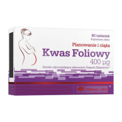 Olimp Kwas foliowy, 400 µg, tabletki, 60 sztuk