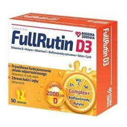 Rodzina Zdrowia FullRutin D3, 50tabletek