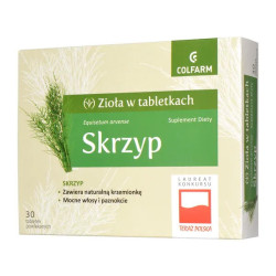 Skrzyp, tabletki powlekane, 30 sztuk