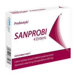 Sanprobi 4 Enteric, kapsułki, 20 sztuk
