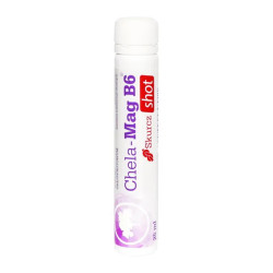 Olimp Chela-Mag B6 Skurcz Shot o smaku grejpfrutowym, płyn, 25 ml, ampułka, 1 sztuka