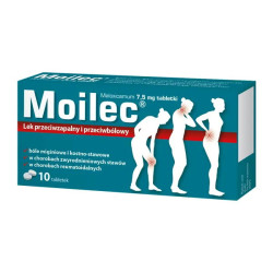 Moilec, 7,5 mg, tabletki, 10 sztuk
