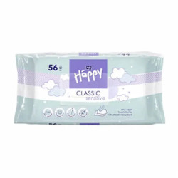 Bella Baby Happy Classic Sensitive, chusteczki nasączone, 56 sztuk