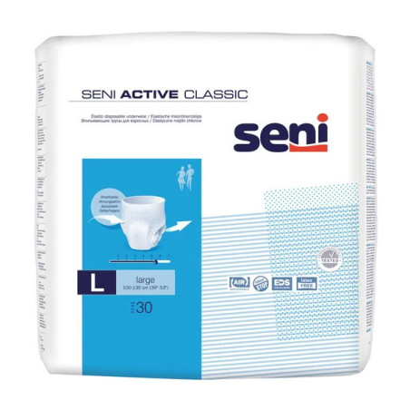 Seni Active Classic, majtki chłonne, large, 30 sztuk