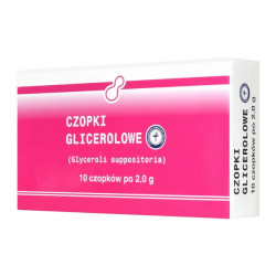 Czopki glicerolowe, 2 g, 10 sztuk (Labolatoria Galenowe Olsztyn)