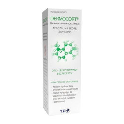 DERMOCORT 1,372 mg/g, aerozol na skórę, zawiesina, 1 pojemnik (38,25 g)