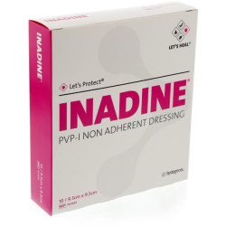 Inadine, opatrunek, 9,5 x 9,5 cm, 1 sztuka