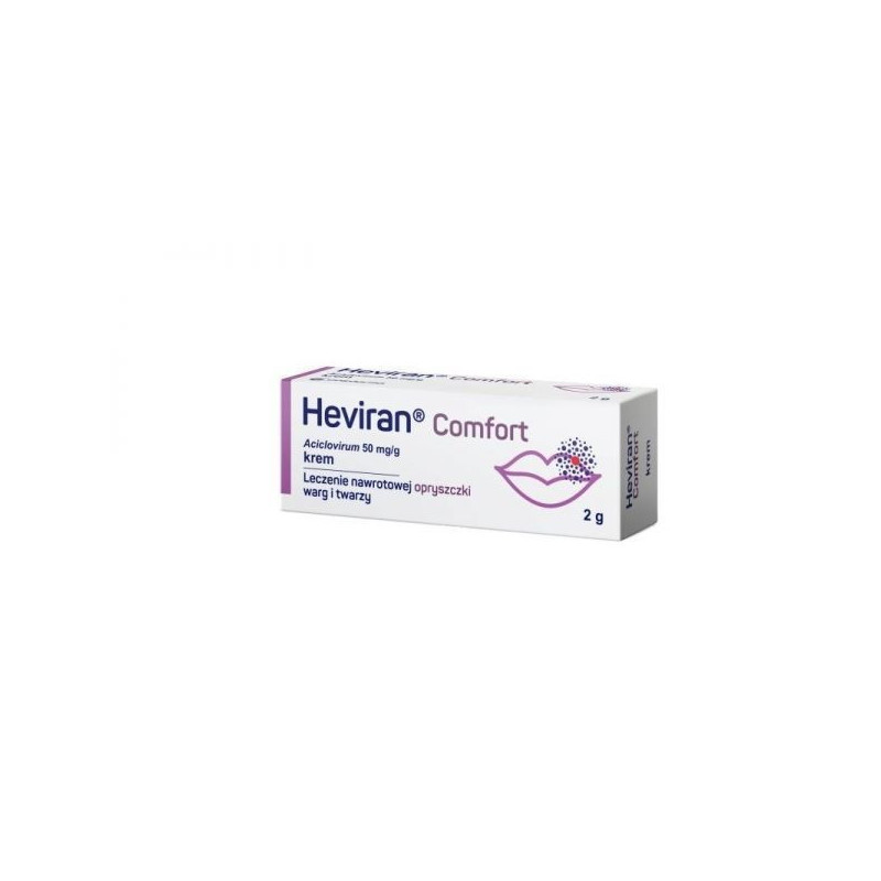 Heviran Comfort 50 mg/g, krem, 2 g