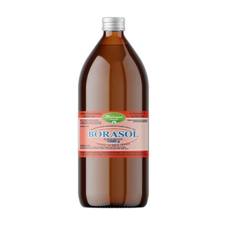 Borasol, 30 mg/g, roztwór na skórę, 1000 g