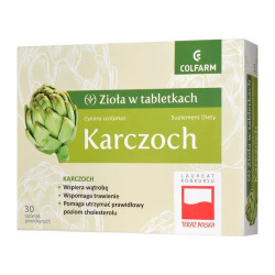 Karczoch, tabletki powlekane, 30 sztuk